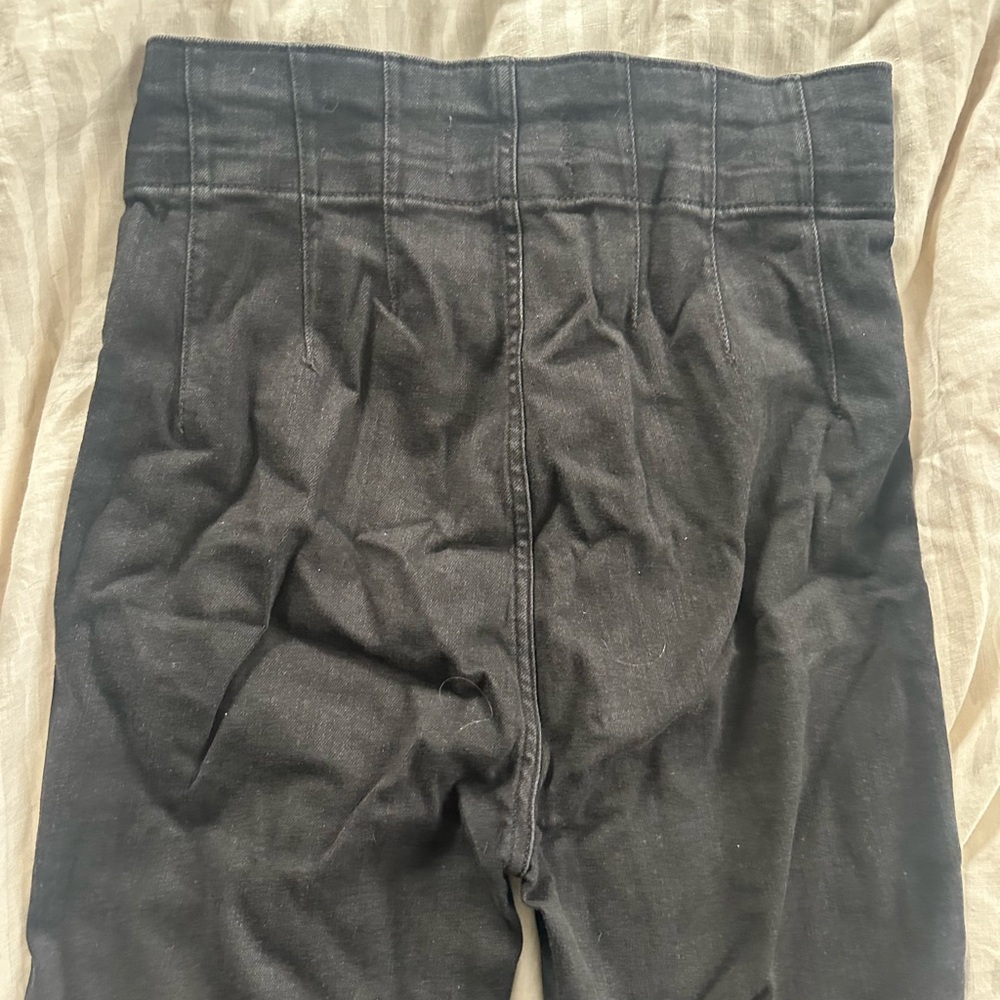 Free People Black Flare & Wide Leg Jeans - Picture 5 of 10